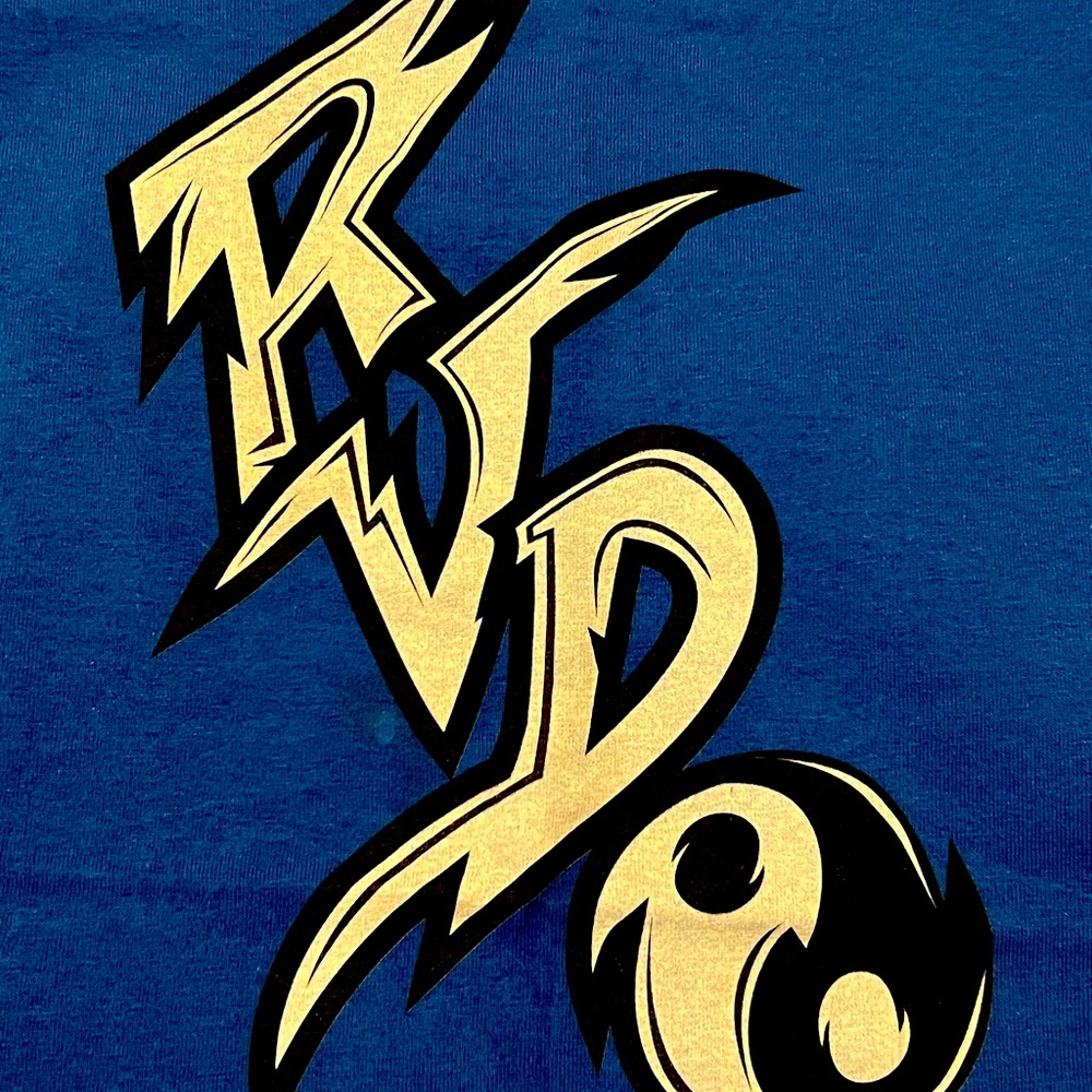 Rob Van Dam Wrestling T-Shirt WWF WWE ECW RVD Large-XL